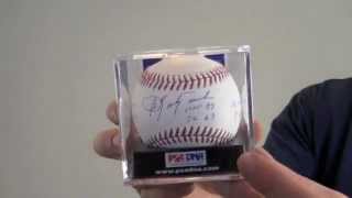 Carl Yastrzemski Signed Baseball - Multiple Inscriptions - PSA/DNA