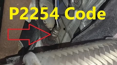Causes and Fixes P2254 Code: O2 Sensor Negative Current Control Circuit/Open (Bank 2, Sensor 1)