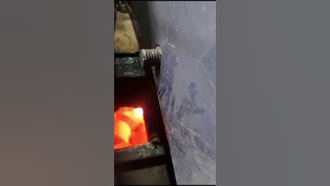 NGE Fire Pucks being burned in an industrial coal boiler