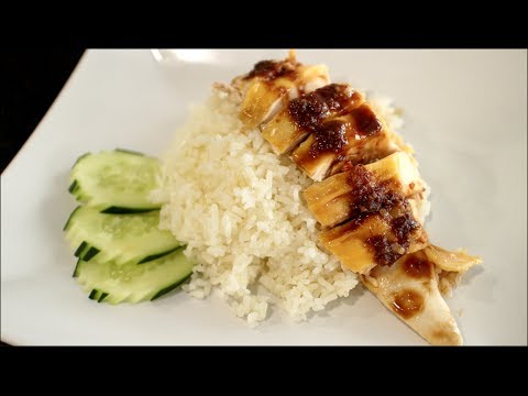 Hainanese Chicken Rice Recipe  (kao mun gai) - Hot Thai Kitchen!