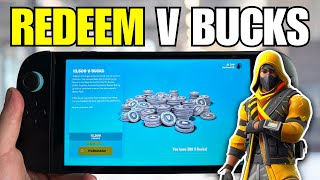 How To Redeem Fortnite V Bucks on Nintendo Switch 2 (Full Guide)