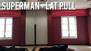 Superman + Lat Pull