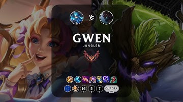 Gwen Jungle vs Maokai - EUW Grandmaster Patch 13.1