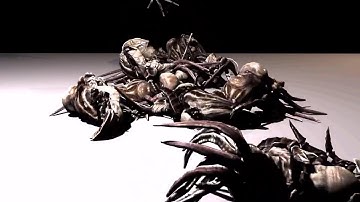 squab vellum tetrahedral stretch setup with dynammic vellum glue constraint