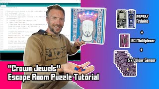 "Crown Jewels" Escape Room Puzzle Tutorial using Multiple Colour Sensors