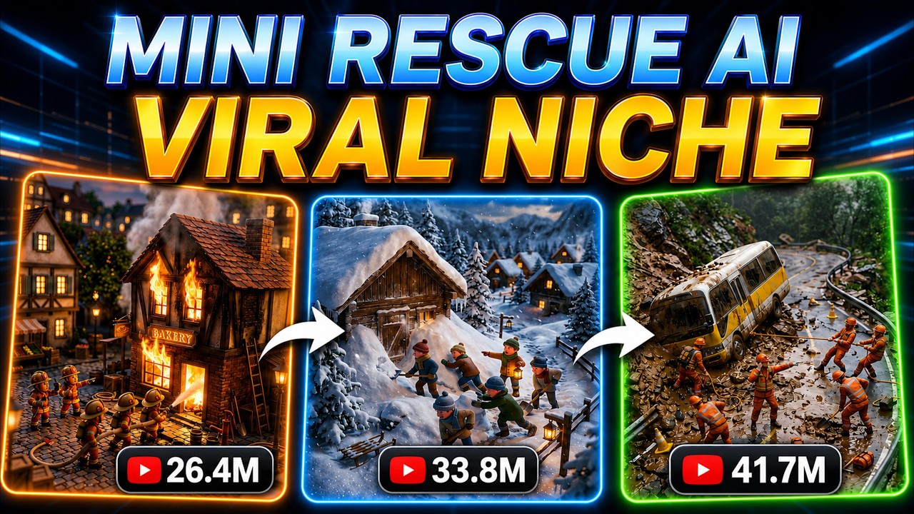 How to Make Viral Mini Rescue AI Videos - YouTube