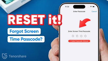 3 Ways to Reset Forgotten Screen Time Password | 2025