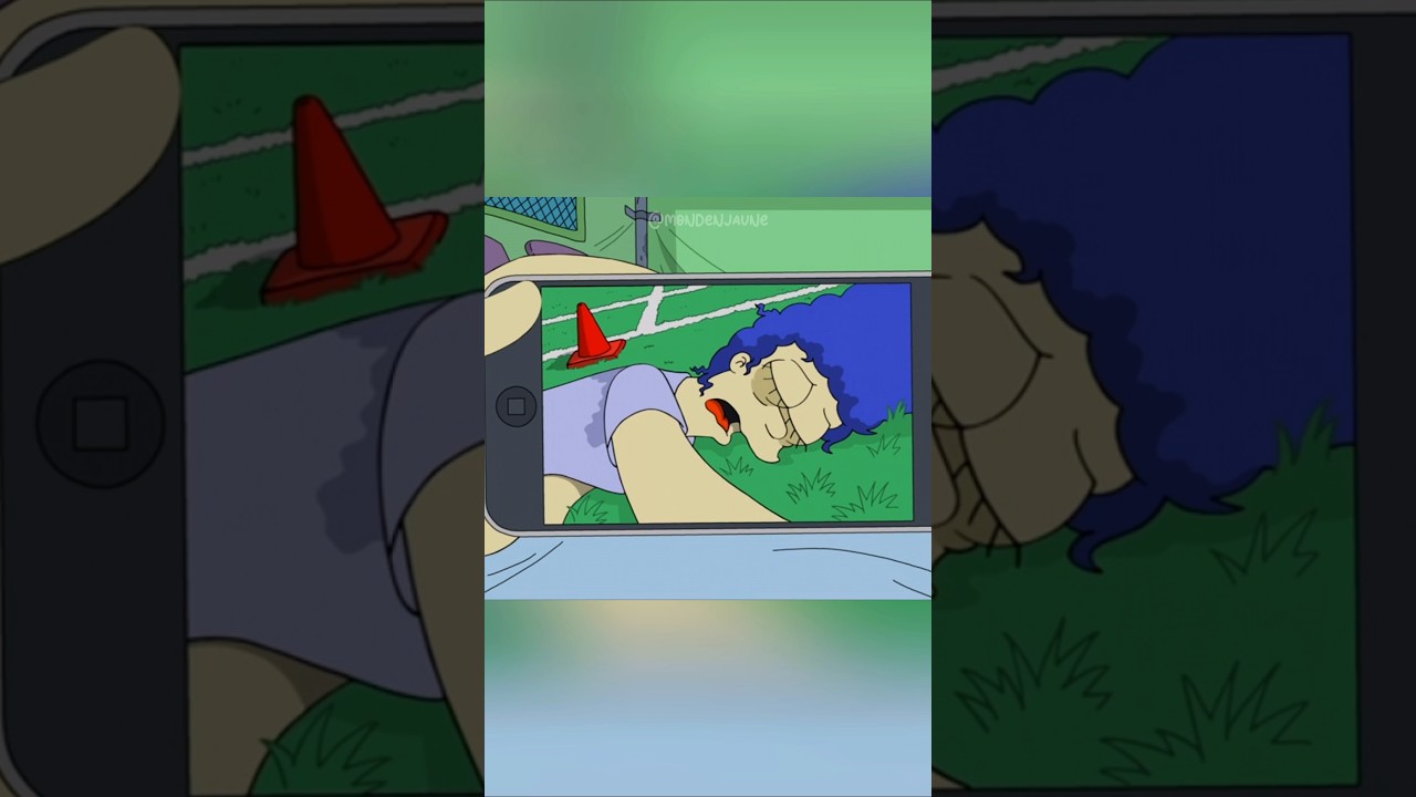 Marge malade est allée à l'école pour Lisa 🤒🏫