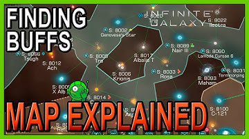 How to Read The Map - Find the best Territory Buffs - Infinite Galaxy