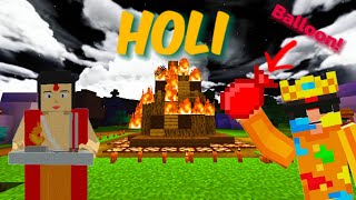 Celebrating Holi In Minecraft || Gamerz Point