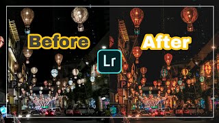 "Street Lanterns Preset" | Free Lightroom Mobile Preset | The Silent Shutter screenshot 2