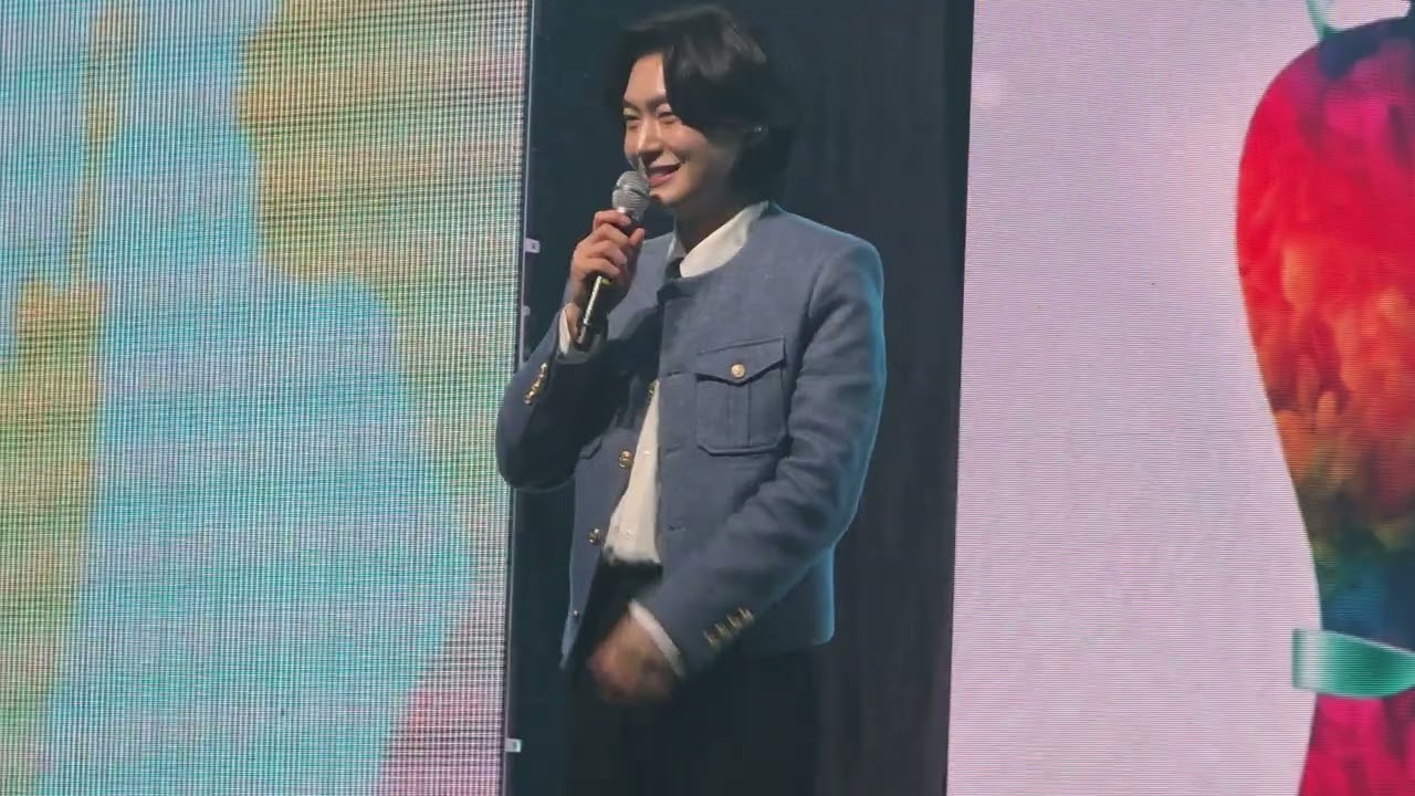 착한인성에 또한번 반했어 🥰🤩 노래로 보답하는게 최고의 선물이라구요 🫶 #김용빈 #강진청자축제 