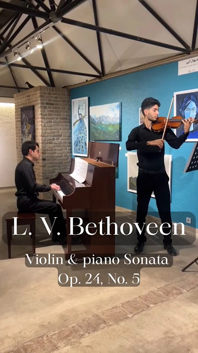 #piano #violin #music#farzadheydariacademy #duet #bethoven #classicalmusic