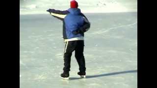 Xtreme Ice Skating - Circular Footwork tutorial