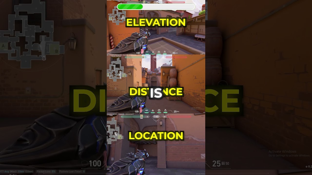 HOW TO HAVE GOOD CROSSHAIR PLACEMENT #shorts #valorant #gaming #valorantshorts