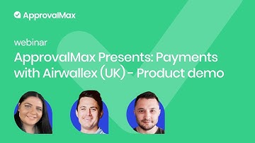 Payments with Airwallex in ApprovalMax Product Demo