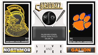Northmor @ Galion Baseball