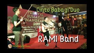 RAMI Band "cinto babagi duo" di festival sumarak minangkabau 2019