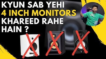 The Best 4 inch Monitor Speakers for Home Studio