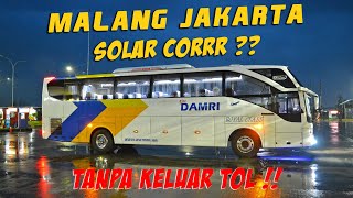 DAMRI SOLAR CORRR ?? BEGINI JADINYA ‼️ Trip Malang-Jakarta Naik Kelas Termewahnya Bis Milik Negara screenshot 5