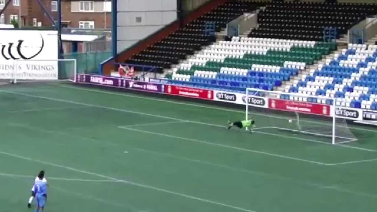 Stunning Halfway Line Goal - Widnes FC vs St Helens Town