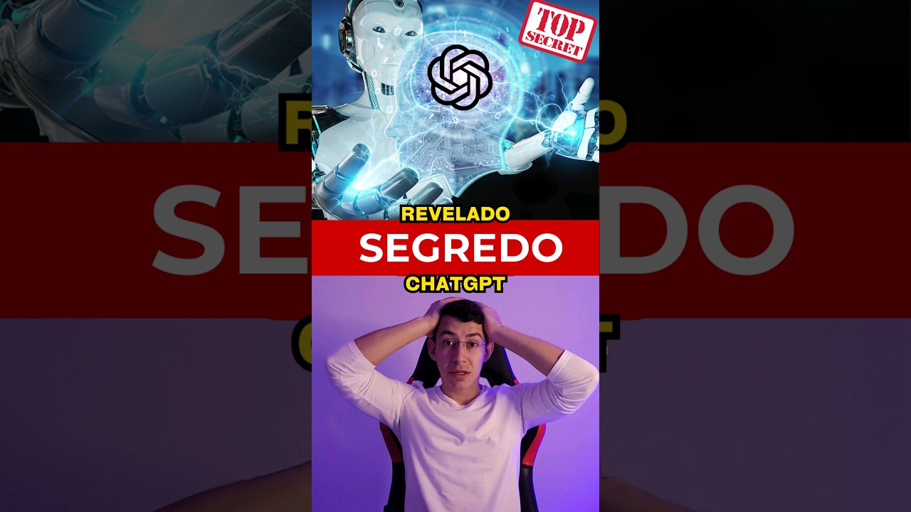 SEGREDO NUNCA REVELADO do CHATGPT #inteligenciaartificial #tecnologia #ia #chatgpt #curiosidades