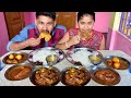 Chicken leg piecefish curryegg curryrice eating competition in bengali  food challenge