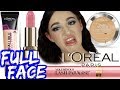 FULL FACE OF L'OREAL FIRST IMPRESSIONS | Jordan Byers