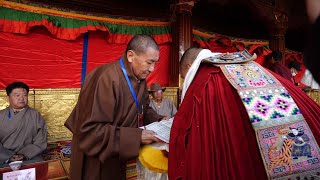 Yak Video| 13 Tibetan monks receive Buddhism's highest degree