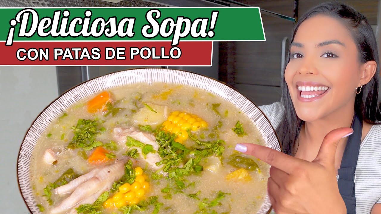 ▷ Receta de sopa de patas de pollo | Actualizado mayo 2023