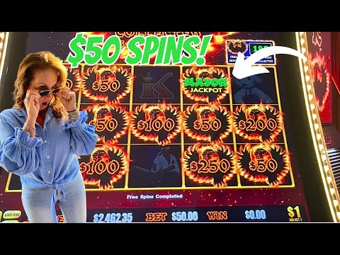 $50 SPINS! PHOENIX LINK WENT CRAZY!! Yes, That's a MAJOR!