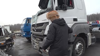 MERCEDES AXOR - попал в ДТП / Что от него осталось