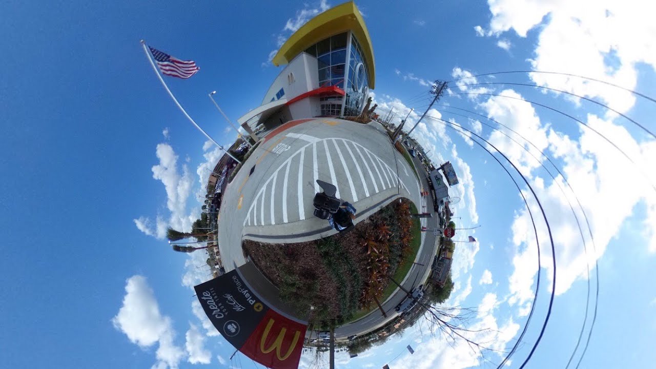 360 video: World's Largest Entertainment McDonald's in Orlando - YouTube