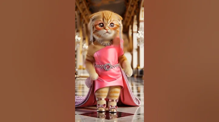 Watch the video about Cat 🐈 dance #cute #cat #cutecat #kitten #shortsfeed #meow