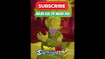 MAJIN KUU OR MAJIN DUU #dragonballsparkingzero #sparkingzero #dragonballz #dbz #anime #shorts #goku