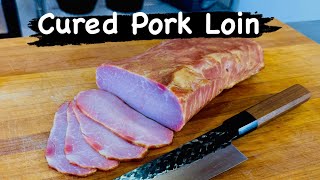 Salt Cured Meat: Ham from Pork Loin (aka Canadian Bacon!)