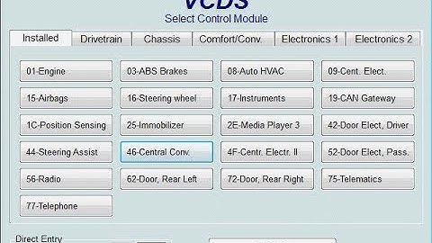 VCDS/OBDeleven Tweaks: VW Golf MK7 - 2018