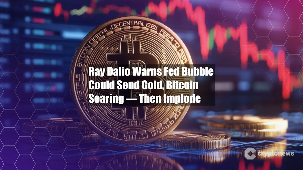 Ray Dalio Warns Fed Bubble Could Send Gold, Bitcoin Soaring — Then - YouTube