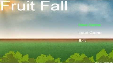 Fruit Fall - My First Java Game