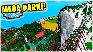 Theme Park Tycoon 2's BEST Roller Coaster! 😊