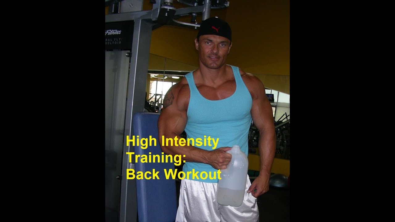 High Intensity Training: Markus Reinhardt+++Back/Rücken+++Motivation