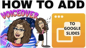 How To RECORD & ADD VOICEOVER to Google Slides - Distance Learning
