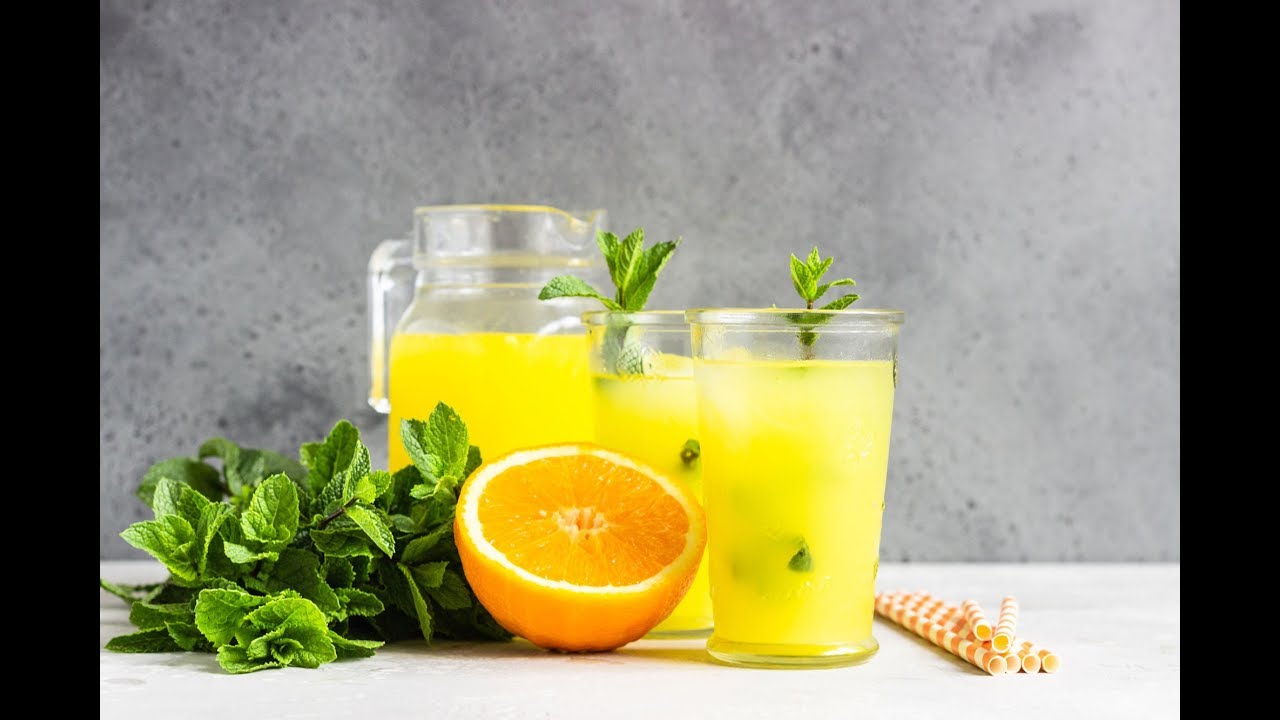 Рецепт апельсинового лимонада | Меню недели