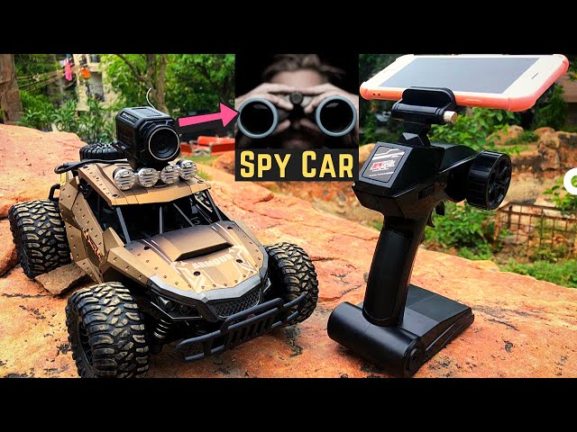 Security On The Go, Remote App Controlled Car & Camera