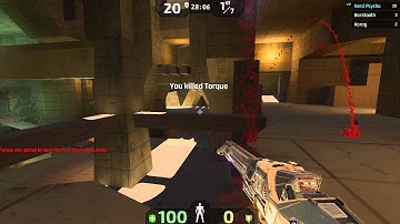 Unreal Tournament 4 Pre Alpha - Instagib #4 (Great Aim!)