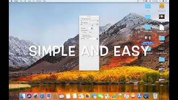 HOW TO CHANGE DESKTOP GRID SPACING ON MAC IN HIGH SIERRA