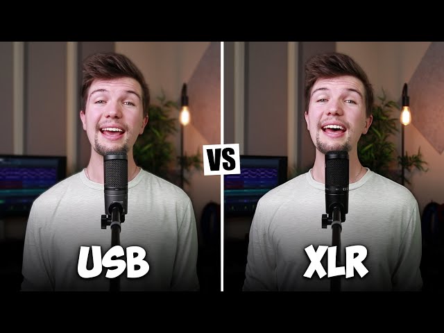 The difference between a USB microphone and an xlr microphone