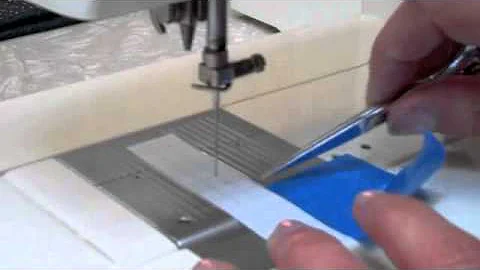 SEWING 1/4" SEAMS - Finding the 1/4" Mark (#2 of 7 videos) - LearnHowToQuilt.com BEGINNER BASICS