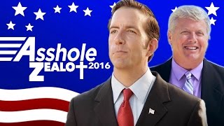ASSHOLE FOR PRESIDENT 2016 - VICE PRESIDENT ANNOUNCEMENT, RELIGIOUS ZEALOT!