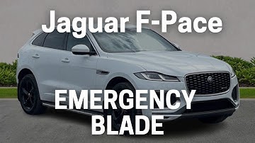 How To Gain Access To A 2021 Jaguar F-Pace Using The Emergency Key Blade
